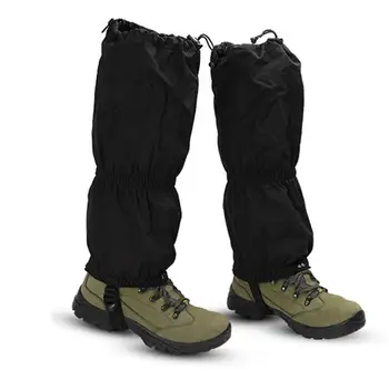 עמיד למים נעל מכסה עמיד למים השלג נעל מכסה את הרגל קרסוליות עבור טיולי החורף צד מתכווננת Windproof רגל חיצונית