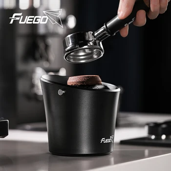 פואגו קפה אספרסו טוק בוקס עם נשלפת טוק בר-Slip בסיס ABS קפה לטחון טוק הקופסה הביתה אביזרים למטבח