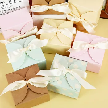 5Pcs יצירתי כיכר ממתקים, קופסת שוקולד החתונה טובות אריזות מתנה, קופסאות ליום הולדת המפלגה מקלחת תינוק קישוט מתנות התיק