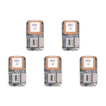 5X סופר גודל Mini גשש GPS-GSM AGPS Wifi קילו מאתר אינטרנט חינם מעקב APP מקליט קול ZX303 PCBA בתוך 87HE