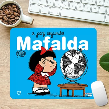 Mafalda השולחן אביזרים Pc Gamer נערת גומי שטיח חם כרית מחשב משחקים משחק מחצלות Mousepad החברה העכבר אנימה Mause המחשב