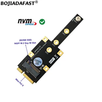Mini PCI-E MPCIe ממשק NGFF מ. מפתח 2-מ ' חריץ NVME SSD ממיר מתאם כרטיס