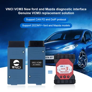 VNCI VCM3 עבור פורד מאזדה 2-in-1 אבחון ממשק תמיכה DoIP ו CANFD פרוטוקול,תואם עם תעודות תוכנת מנהל התקן
