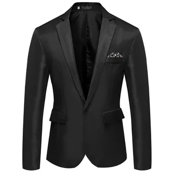אופנה גברים פרחוני מודפס שרוול ארוך מקרית Slim בלייזרס עסקים מסיבת החתונה ז ' קט מעיל ארוך 2023