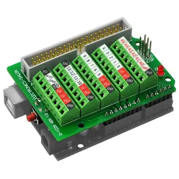 אלקטרוניקה-סלון Arduino לעזאזל עם טרמינל בלוק הפריצה מודול, עבור Arduino UNO R3.