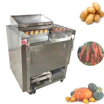 ביצועים גבוהים אוטומטי תפוחי אדמה מקולפים מכונת ניקוי המכונה
