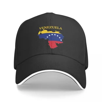 ונצואלה המפה דגל כובע היפ הופ ונצואלה כריך כובע יוניסקס מתכוונן הכובעים אימונים