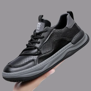 חדש 2022 גברים של נעלי ספורט באיכות גבוהה נעלי גברים רשת לנשימה אביב מקרית הליכה Sneake