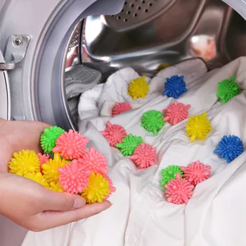 כביסה גדולים כדור מוצק PVC לשימוש חוזר למנוע הסתבכות בגדים מרכך להסיר לכלוך מכונת כביסה ביתיים CleaningSupply