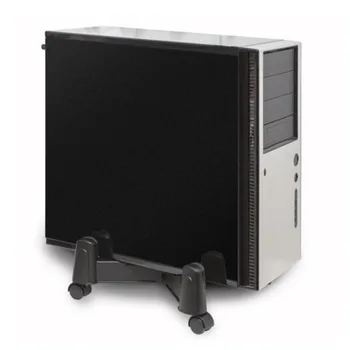 מחשב מחשב במשרד אבזר נגד החלקה בבית הגלגלים גליל מקרה מחזיק מגדל שולחן העבודה גלגלים ABS מתכווננת גודל המעבד לעמוד