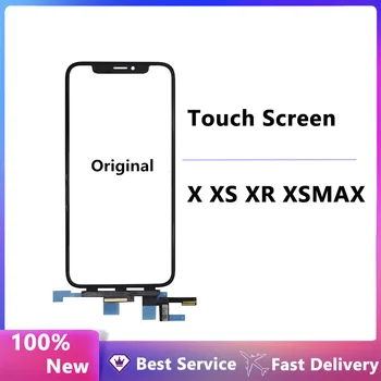 מקורי באיכות גבוהה מסך מגע לדיגיטליים עבור iPhone X XS מקס XR מגע מסך המגע הקדמי פנל זכוכית