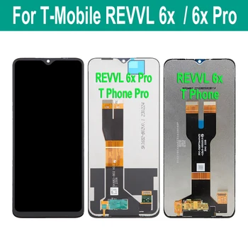 עבור T-Mobile REVVL 6x REVVL6x Pro תצוגת LCD מסך מגע דיגיטלית הרכבה עבור T-Mobile T Phone Pro LCD
