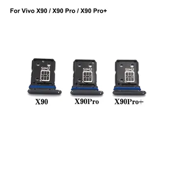 עבור Vivo X90 נבדק טוב מחזיק כרטיס ה Sim-מגש חריץ לכרטיס עבור Vivo X90 Pro מחזיק כרטיס ה Sim-עבור Vivo X90 pro+ חלקי חילוף