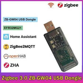 על EWeLink Zigbee 3.0 USB Dongle מבוסס על סיליקון מעבדות EFR32MG21 Zigbee שער ידיעות אחרונות-GW04 מתאם תמיכה זא Zigbee2MQTT OpenHAB