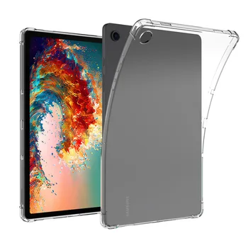 רך סיליקון שקוף Case for Samsung Galaxy Tab A9+ 11 אינץ ' 2023 Tpu כיסוי כרית אוויר קאפה Fundas Shell עבור X210/X216
