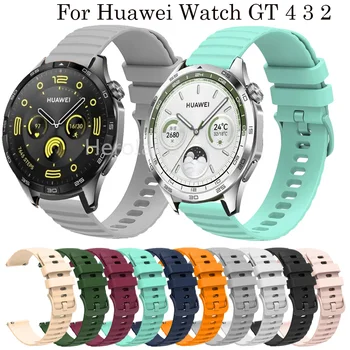 רצועת שעון עבור Huawei לצפות GT 4 3 2 46MM WatchStrap סיליקון צמיד Huawei לצפות GT 4 41mm רצועת צמיד 18 מ 